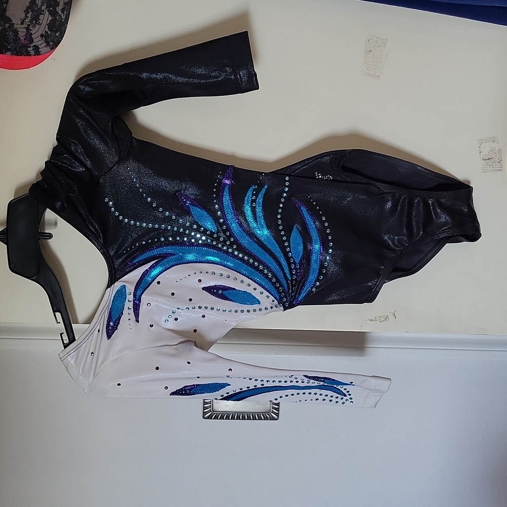 Gymnastics Leotard +matching jacket,  adult x-small